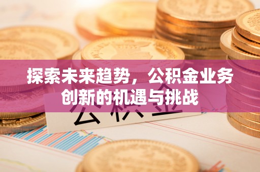 都安探索未来趋势，公积金业务创新的机遇与挑战