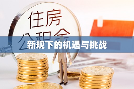 都安新规下的机遇与挑战
