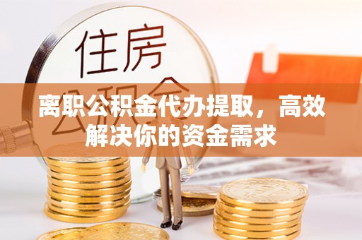 都安离职公积金代办提取，高效解决你的资金需求