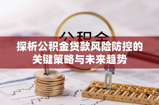 都安探析公积金贷款风险防控的关键策略与未来趋势