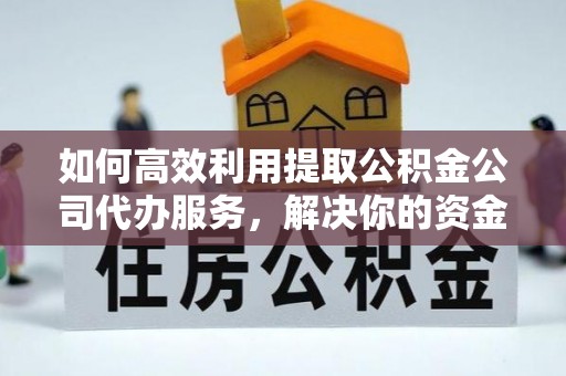 都安如何高效利用提取公积金公司代办服务，解决你的资金难题