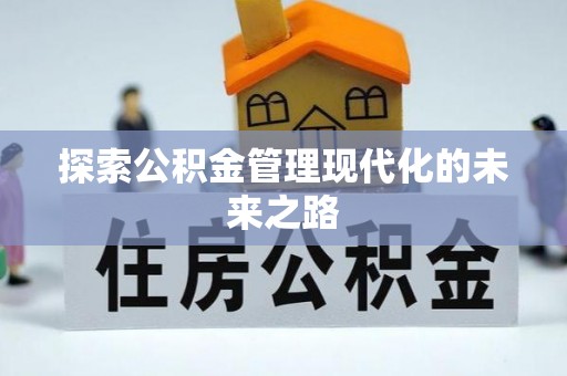 都安探索公积金管理现代化的未来之路