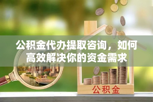 都安公积金代办提取咨询，如何高效解决你的资金需求