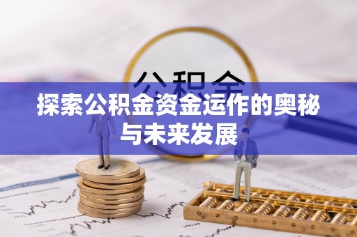 都安探索公积金资金运作的奥秘与未来发展