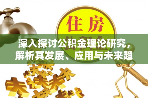 都安深入探讨公积金理论研究，解析其发展、应用与未来趋势